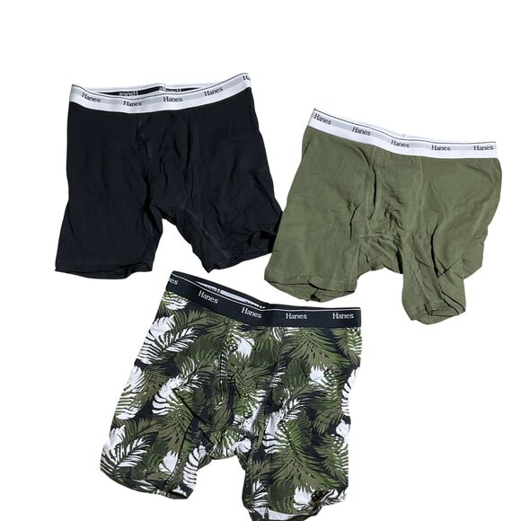 Hanes Boy's Boxer Briefs 3-Pack - Picture 1 of 8